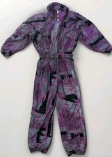 Tuta da sci neve donna vintage