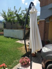 San Marco Ombrellone Girevole da Esterno, 3x3m - Ecrù