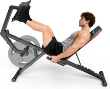 Macchina per L'Estensione Delle Gambe Con 6 Schienali Regolabili, Pesi Non Incl.