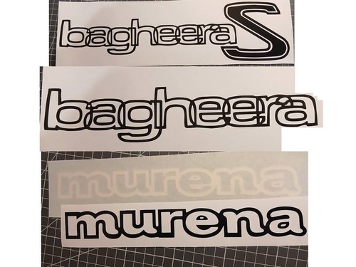 Autocollant murena bagheera - autocollant,