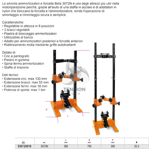 Smonta ammortizzatori - smonta,