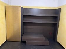 parete attrezzata soggiorno marca Lago