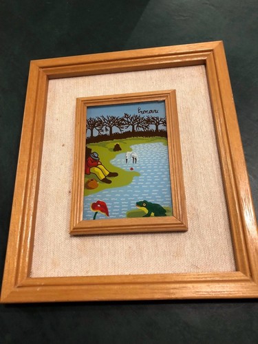 Quadro vintage epoca pittore - epoca,