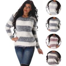 Donna Morbido Pullover Larghi