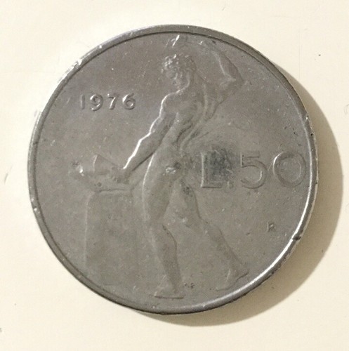 1976 italia lire vulcano - 50,
