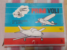 PRIMI VOLI BRAL COSTRUZIONI DI AEREI 10 MECCANO METALLO VINTAGE