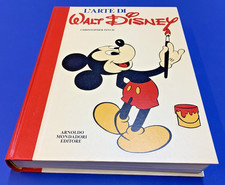 Volume L ' ARTE DI WALT DISNEY Mondadori 1977 acetato e contenitore DA EDICOLA !