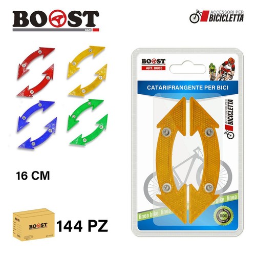 Catarifrangente bici 2pz - catarifrangente,