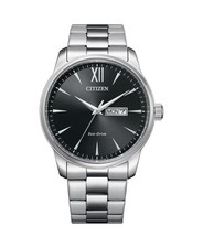 Orologio CITIZEN Uomo Analogico Eco-Drive Casual Abito Classico Quadrante Nero Impermeabile Ro