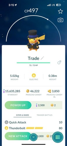 Pokémon non lucido pikachu - lucido,