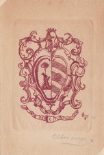 ✒ EX LIBRIS D Bonamici par