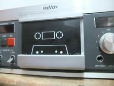 Revox B 710 / MK II Tapedeck copertura copertura anteriore NEW DESIGN 3D NUOVO riproduzione
