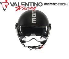 MOMO DESIGN FIGHTER EVO E2206 JET MATT BLACK / SILVER TG XL 61 cm