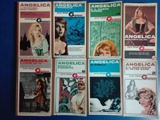 Lotto 8 libri di ANGELICA Anne Serge Golon romanzi storici
