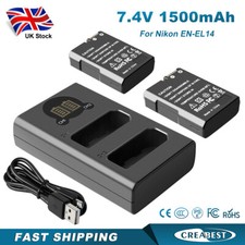 2 pezzi batteria 1500 mAh