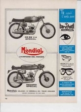 advertising Pubblicità-MOTO MONDIAL 48 SS RECORD 72-MOTOITALIANE EPOCA MOTOSPORT