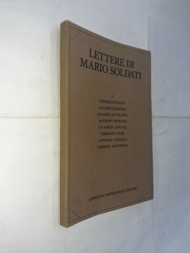 Lettere mario soldati as - soldati,