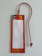 Custodia porta pass formula 1 Ferrari Originale. Tracolla Con zip. Vintage!