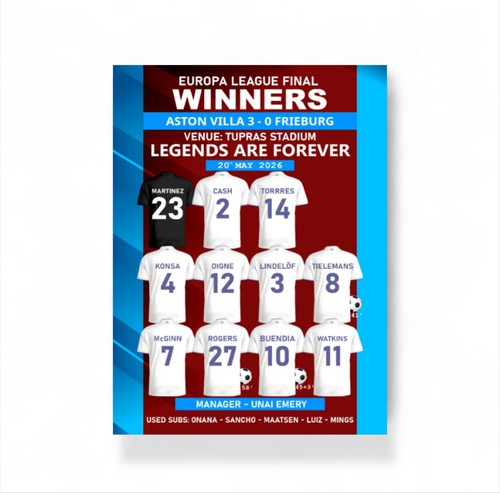 Villa europa league - villa,