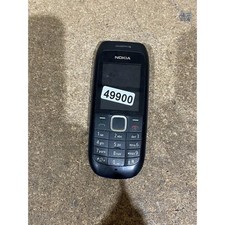 Nokia 1616-2 telefono cellulare tastiera blu scuro schermo LCD torcia integrata