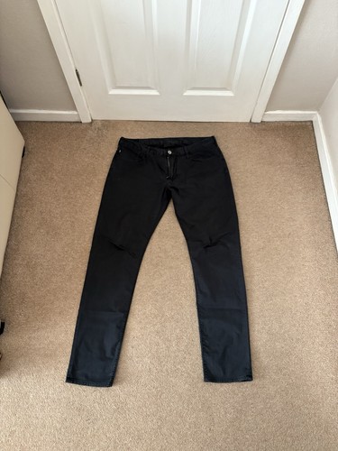 Chino uomo blu emporio - blu, armani