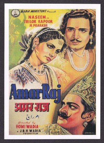 Cartolina bollywood wadia - bollywood,