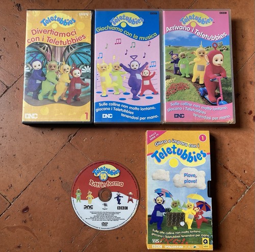 Lotto vhs teletubbies - lotto,