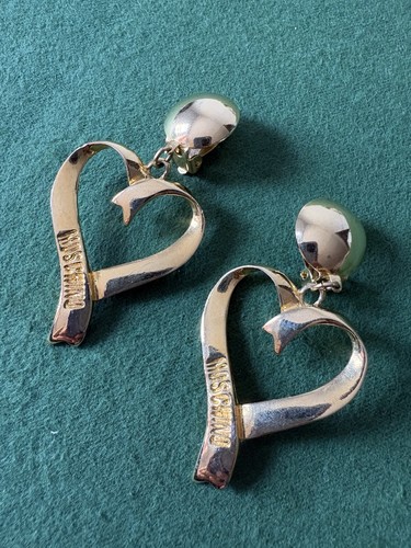 Orecchini vintage moschino - orecchini,
