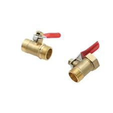 Leva valvola a sfera ottone