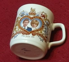 Tazza Principessa Diana Matrimonio   1981 Prince Charles vintage 