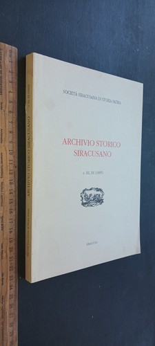 Società siracusana storia - siracusana, di