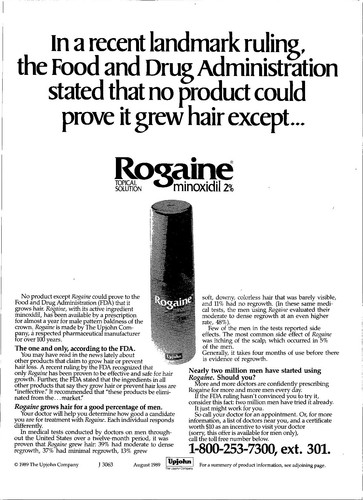 Rogaine minoxidil rivista - rogaine, 2%