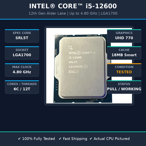 Processore cpu intel core - processore,
