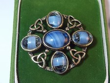 Vintage Celtic Oro Spilla F