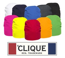 CLIQUE Cappellino SACO cuffia BERRETTO cotone jersey elasticizzato 10 COLORI