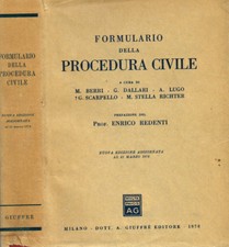 Formulario della procedura - formulario,