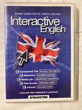 Corso completo di lingua inglese interactive English deAgostini 2004 compact dis