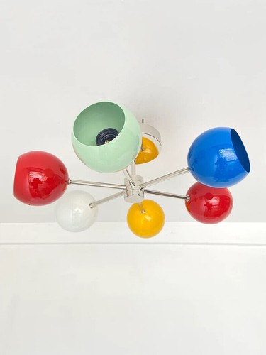 Multicolore chandelier semi - multicolore,