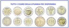 2 EURO LITUANIA TUTTI GLI ANNI