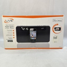 iLive ISP591B iPod iPhone Altoparlante Audio Dock App Migliorata