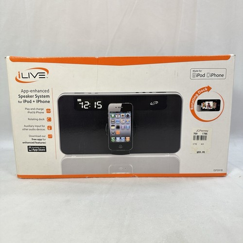 Ilive isp591b ipod iphone - ilive,