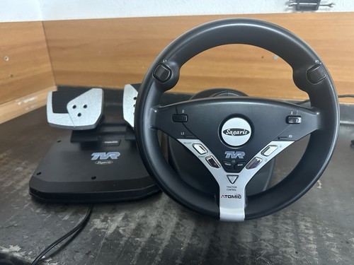 Volante con pedali playstation - volante,