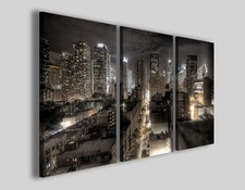 Quadri città Medietone New York city stampe canvas