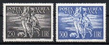 Vaticano annata 1948 posta - annata,