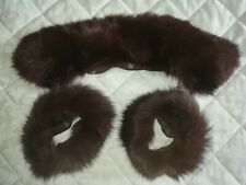 COLLO PELLICCIA + 2  POLSINI