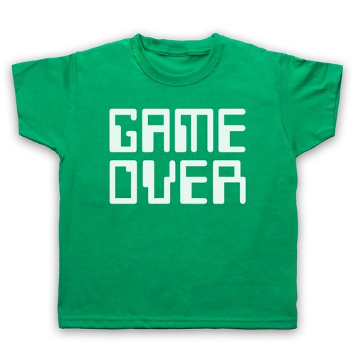Maglietta game over hipster - game,