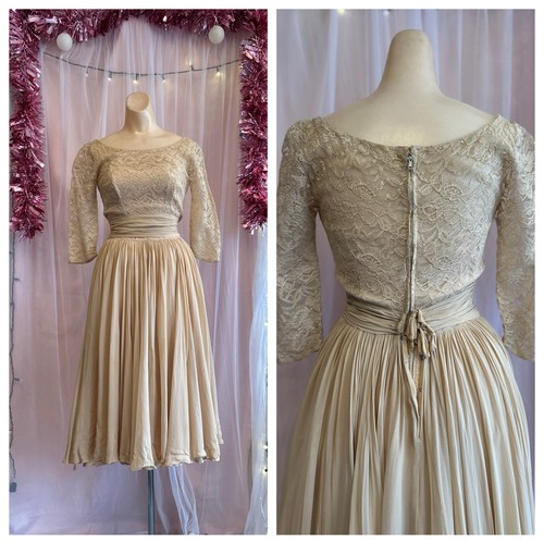 Abito vintage anni aderente - abito,