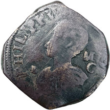 Filippo IV° 9 Cavalli ae MB N 18#