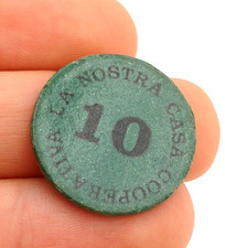 LA NOSTRA CASA COOPERATIVA  GETTONE  / BUONO D'ACQUISTO - ANNI '70 - 10 LIRE