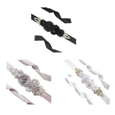 Cintura da sposa con fiori